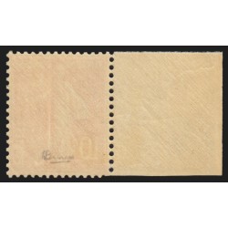 n°138f, Semeuse 10c rouge, Type II, neuf ** sans charnière, signé CALVES