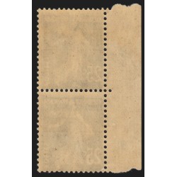 n°140, variétés "lignes horizontales" au Type III, neufs ** sans charnière - TB