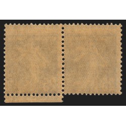 n°140x, variété "piquage à cheval" en paire, neufs ** sans charnière - TB