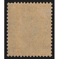n°140x, variété "piquage à cheval", Semeuse 25c bleu, neuf * - SUPERBE