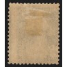 n°140x, variété "piquage à cheval", Semeuse 25c bleu, neuf * - TB D'ASPECT