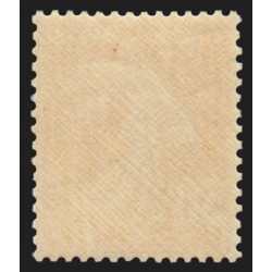 n°141e, variété "papier X", Semeuse 30c orange, neuf ** sans charnière - TB
