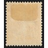 n°141e, variété "papier X", Semeuse 30c orange, neuf * avec charnière - SUPERBE