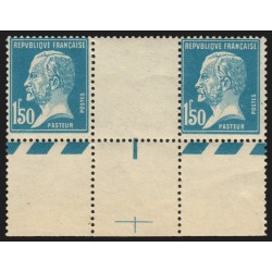 n°181a, Faux de Marseille, interpanneau et croix de repère, Pasteur, neuf **