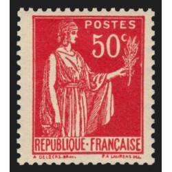 n°283s, Faux de Barcelone, Paix 50c rouge, neuf ** sans charnière - SUPERBE