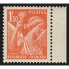 n°435a, Faux Intelligence Service, Iris 1fr50 orange, neuf ** - SUPERBE