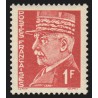n°514a, Faux Intelligence Service, Pétain 1fr rouge, neuf ** sans charnière SUP