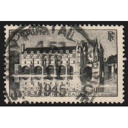 n°611, Chenonceaux, oblitération américaine "postal service", signé CALVES - TB