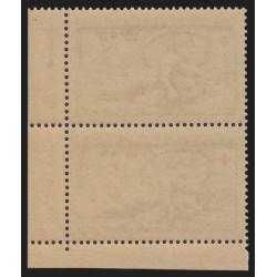 n°938a, paire avec bande publicitaire Servir + Prévenir, Croix-Rouge, neufs **