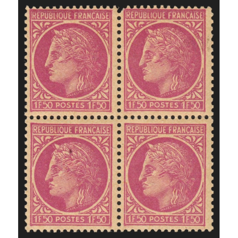 n°679, variété "trait sous l'œil", Cérès de Mazelin, neuf ** sans charnière TB