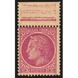 n°679, variété "anneau-lune" et "trait sous l'œil", Cérès de Mazelin, neuf **