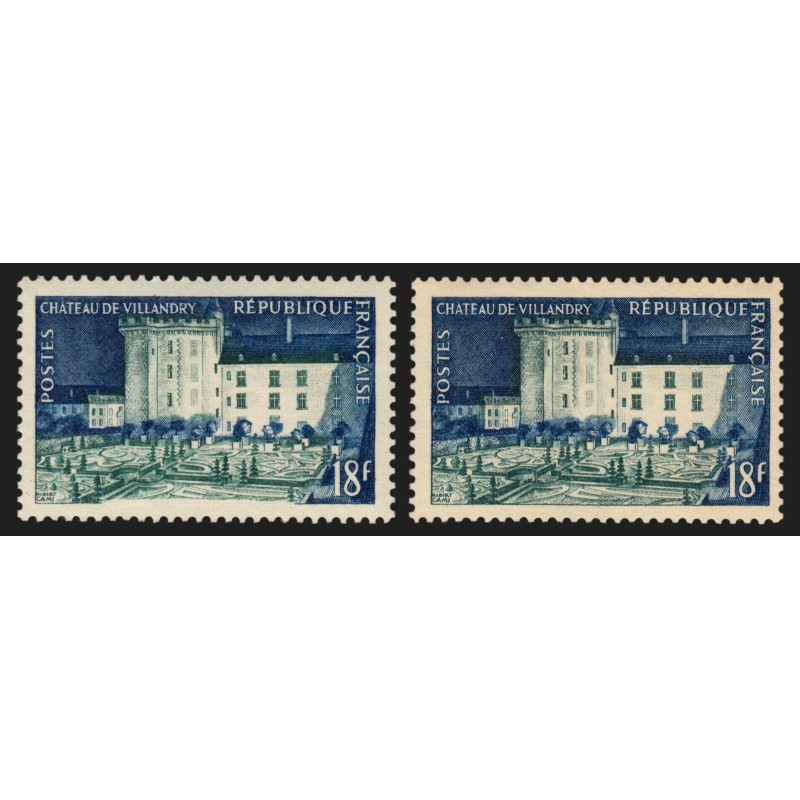 n°995b, variété "sans le cadre inférieur", neuf ** sans charnière - SUPERBE