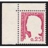 n°1263g, variété "gris omis", coin de feuille, Marianne de Decaris, neuf ** SUP