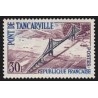 n°1215b, variété "lettres en bleu clair", Pont de Tancarville, neuf ** - SUP