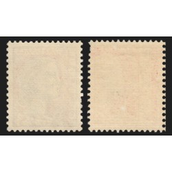 n°1263, deux variétés "gris décalé" et "couleurs très pâles", Decaris, neufs **