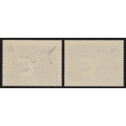 n°1319a, variété "couleurs décalées" + normal, Georges Braque, neuf ** SUPERBE