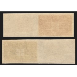 n°1396/1397, non-dentelés, bords de feuille, Europa 1963, neufs ** - SUPERBE