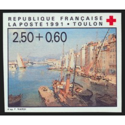 n°2733, non-dentelé, Croix-Rouge 1991, neuf ** sans charnière - SUPERBE