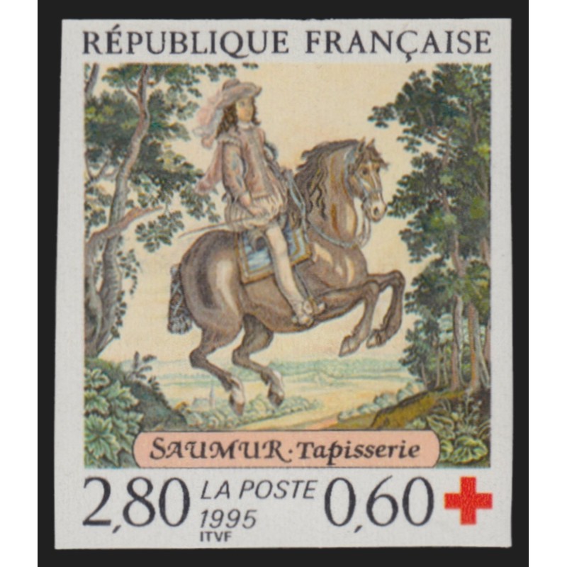 n°2946, non-dentelé, Croix-Rouge 1995, neuf ** sans charnière - SUPERBE