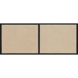 n°1568c, variété "couleur vert et orange décalées", Paul Gauguin, neufs ** SUP