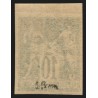 n°65a, non-dentelé, bord de feuille, Sage 10c vert, neuf ** signé A.BRUN - TTB