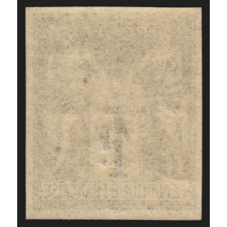 n°72a, non-dentelé, Sage 1fr bronze, Type I, neuf ** sans charnière - TB