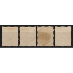 n°38, en 4 nuances de couleurs, Cérès Siège de Paris 1870 - 1er choix TB