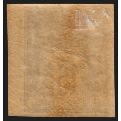 n°77a, Granet non-dentelé, bord de feuille, Sage 15c gris, Type II, neuf *