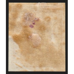 n°92d, Granet non-dentelé, Sage 25c bistre-sur-jaune, neuf * - TB D'ASPECT