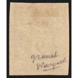 n°85d, Granet non-dentelé, Sage 2c brun-sur-jaune, neuf * avec charnière - TB