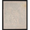 n°97c, Granet non-dentelé, Sage 25c noir-sur-rose, neuf (*) sans gomme - TB