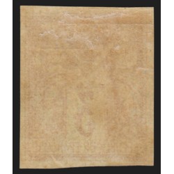 n°86b, Granet non-dentelé, Sage 3c jaune, neuf * légère trace de charnière - TB