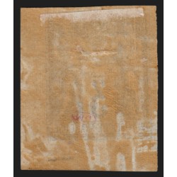 n°87e, Granet non-dentelé, Sage 1887, 3c gris, neuf * - SUPERBE