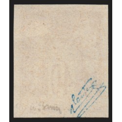 n°94d, Granet non-dentelé, Sage 40c vermillon, neuf (*) signé A.BRUN - TTB