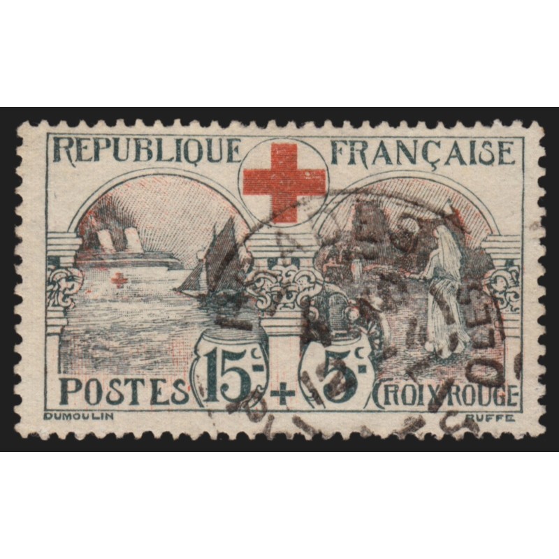 n°156, Croix-Rouge 1918, infirmières, oblitéré - TB
