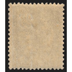 n°114, Mouchon 25c bleu, Type I, neuf * légère trace de charnière - TB