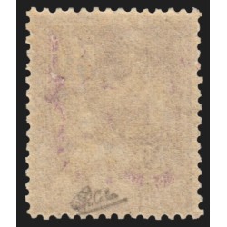 n°115, Mouchon 30c violet, neuf * légère trace de ch. signé CALVES - SUPERBE