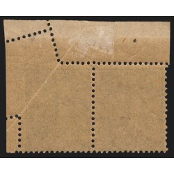 n°130, variété "piquage oblique par pliage", papier GC, neuf ** sans charnière