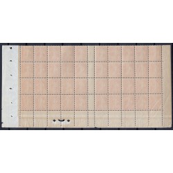 n°138, panneau de 40 avec millésime 3, bas de feuille, neuf ** sans charnière