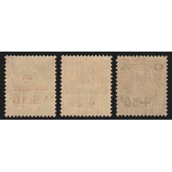 n°249/251, Caisse d'Amortissement 1928, série complète, neufs ** sans charnière
