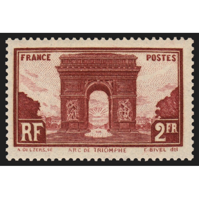 n°258, Arc de Triomphe 1929, neuf ** sans charnière - TB