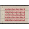 n°403, feuille entière de 25 exemplaires, 1938, neuf ** sans charnière - TB