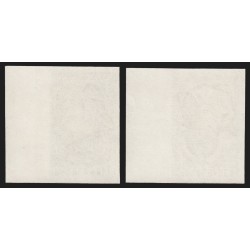 n°2070/2071, non-dentelés bord de feuille, Croix-Rouge 1979, neufs ** - SUPERBE