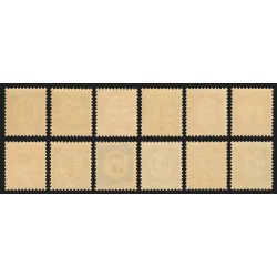 France Libre, timbres-Taxe n°1/12, série complète, neufs ** sans charnière - TB