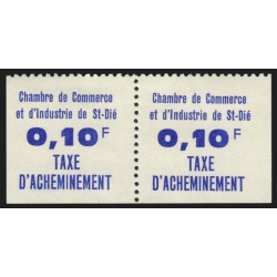 Grève 1968 Saint-Dié, n°7 paire, neuf ** sans charnière - TB