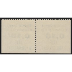 Grève 1968 Saint-Dié, n°7 paire, neuf * avec infime trace de charnière - TB