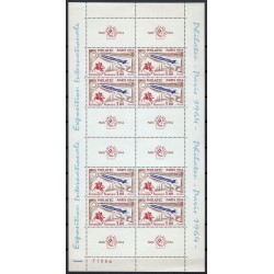 Bloc-Feuillet n°6b, Philatec 1964 numéroté en bas, neuf ** sans charnière - TB