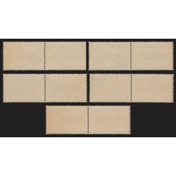 LVF n°6/10, Borodino 1942, série complète avec vignette, neufs **/* - TB