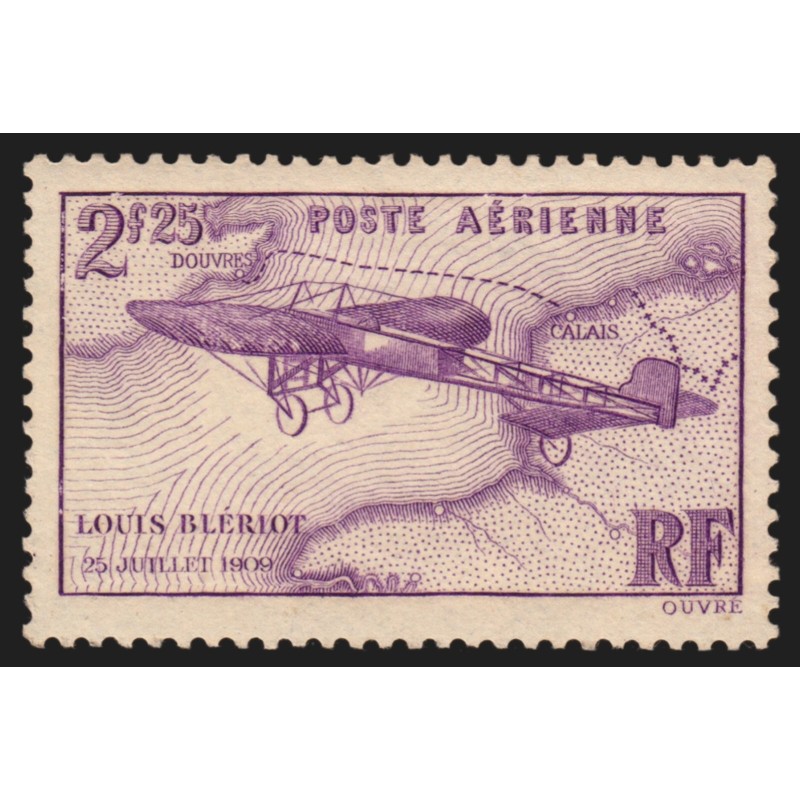 Poste Aérienne n°7, Traversée de la Manche Blériot, neuf ** sans charnière - TB