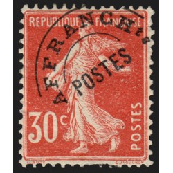 Préoblitérés n°58, Semeuse 30c rouge, neuf * légère trace de charnière - BEAU